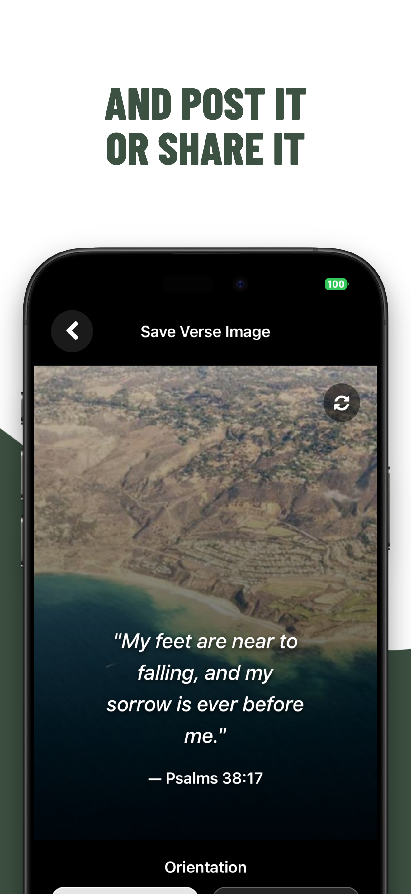 Share beautiful scripture images